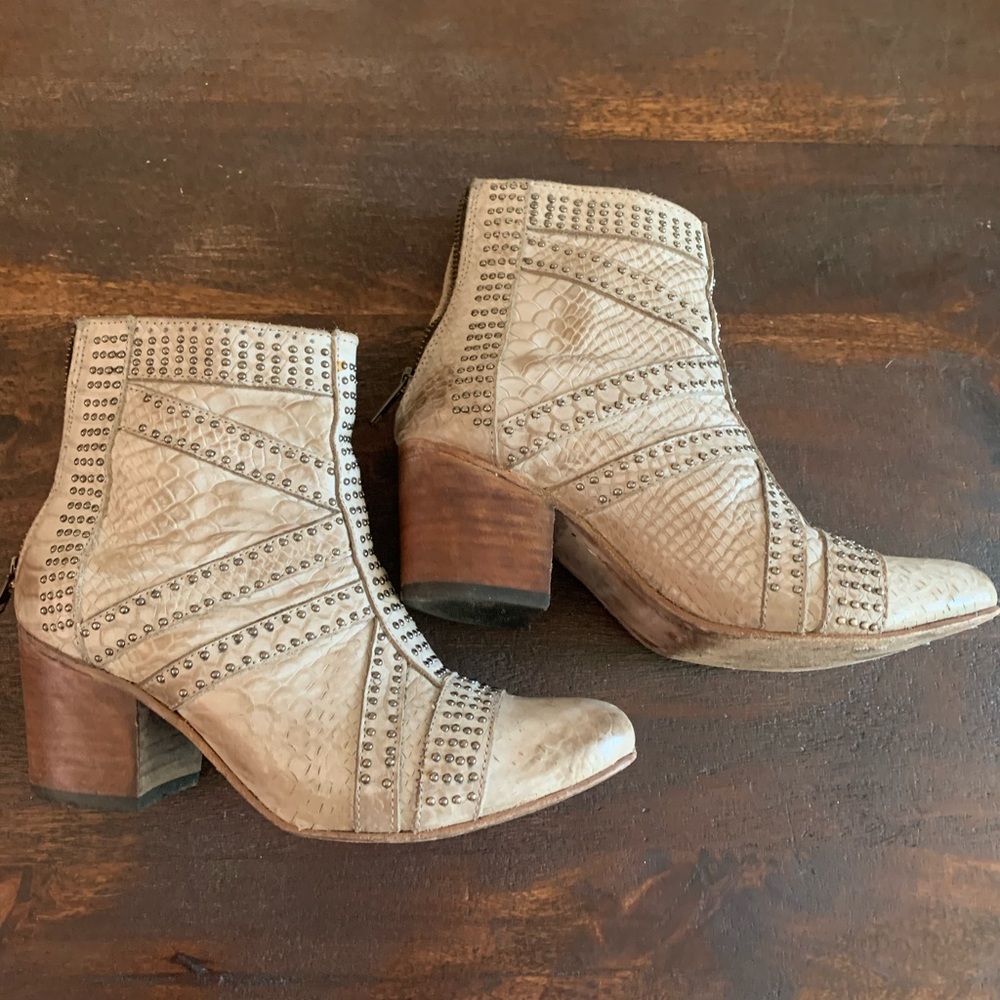 FREEBIRD Nelle Stud Ankle Bootie